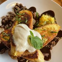 French toast  at Reverie Cafe + Bar in Minneapolis