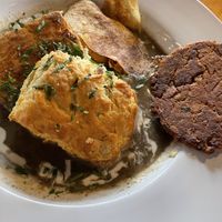 Biscuits and gravy  at Reverie Cafe + Bar in Minneapolis