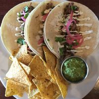 jackfruit tacos at Reverie Cafe + Bar in Minneapolis