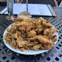 Fried artichoke 🥰  at Reverie Cafe + Bar in Minneapolis