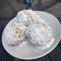 Chocolate filled beignets (try these!)  at Reverie Cafe + Bar in Minneapolis