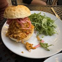 Jackfruit Cuban sandwich   at Reverie Cafe + Bar in Minneapolis