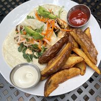 Lemongrass Tofu Tacos  at Reverie Cafe + Bar in Minneapolis