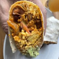 Breakfast burritos!!!   at Reverie Cafe + Bar in Minneapolis