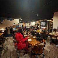 Inside seating area  at Reverie Cafe + Bar in Minneapolis