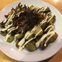 Brussels sprouts  at Reverie Cafe + Bar in Minneapolis