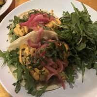 Cauliflower tacos at Reverie Cafe + Bar in Minneapolis