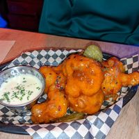 Cauliflower wings at Lucky Pig - Paradise Palms in Edinburgh