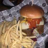 Bbq briskett  bun at Lucky Pig - Paradise Palms in Edinburgh