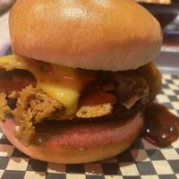 Sxsw burger   at Lucky Pig - Paradise Palms in Edinburgh