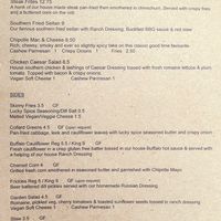 Menu page 2/2 at Lucky Pig - Paradise Palms in Edinburgh