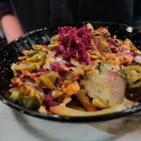 dirty fries at Lucky Pig - Paradise Palms in Edinburgh