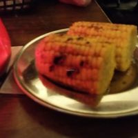 Grilled corn at Lucky Pig - Paradise Palms in Edinburgh