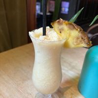 Virgin pina colada at Lucky Pig - Paradise Palms in Edinburgh