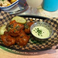 Cauliflower with ranch dressing at Lucky Pig - Paradise Palms in Edinburgh