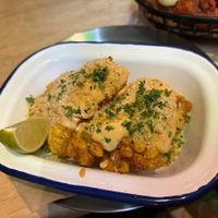 Corn ribs at Lucky Pig - Paradise Palms in Edinburgh