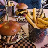BBQ (Jackfruit) Brisket Burger  at Lucky Pig - Paradise Palms in Edinburgh