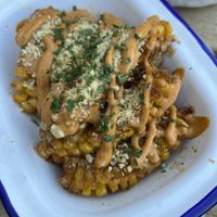 Corn ribs  at Lucky Pig - Paradise Palms in Edinburgh