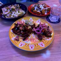 Canitas und Enchiladas dazu Ribs   at Antojitos Cantina - Paradise Palms in Edinburgh