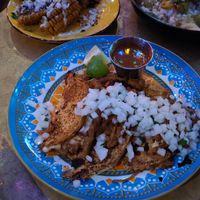 Steak tacos at Antojitos Cantina - Paradise Palms in Edinburgh