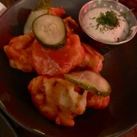 Buffalo cauliflower bites  at Lucky Pig - Paradise Palms in Edinburgh