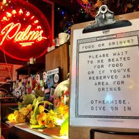 Bar  at Lucky Pig - Paradise Palms in Edinburgh