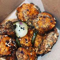 Souther Fried Seitan  at Lucky Pig - Paradise Palms in Edinburgh