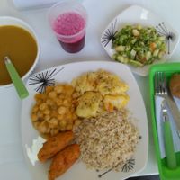 Lunch of the day. Feb 2016 at Alimentos Vida Saludable in Medellin