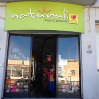 Storefront at Naturali Organic Products in Gozo
