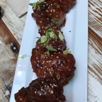 BBQ cauliflower appetizer - my fav! at MeeT in Gastown in Vancouver