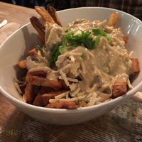 the TeeM Poutine at MeeT in Gastown in Vancouver