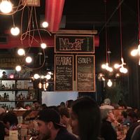 Wednesday night crowd at MeeT in Gastown in Vancouver