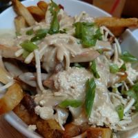 Poutine at MeeT in Gastown in Vancouver