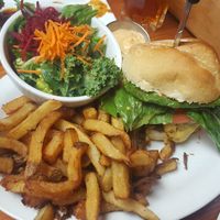 Double-Double. What more do you need in life  at MeeT in Gastown in Vancouver