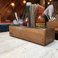 Table  at MeeT in Gastown in Vancouver