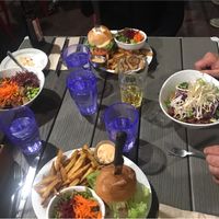 Burgers and bowls  at MeeT in Gastown in Vancouver