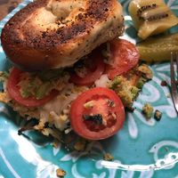 Chickpea tuna melt  at The Kitchen Factory in Cincinnati