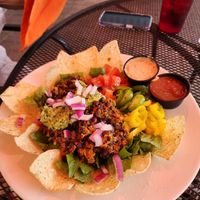 Black bean salad at Allyn's Cafe in Cincinnati