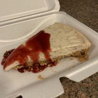  Vegan cheesecake!!  at Allyn's Cafe in Cincinnati