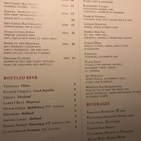 Drinks at Single Pebble in Burlington