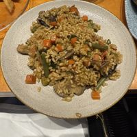 Vegan paella   at Jaleo in Washington