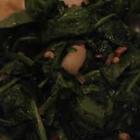Sautéed spinach at Jaleo in Bethesda