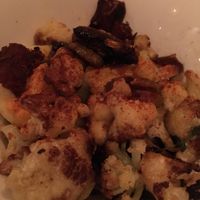 Cauliflower with dates- best dish!! at Jaleo in Bethesda