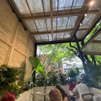 terrace at Mundo Verde in Medellin