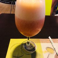 Freshly pressed juice  at Mundo Verde in Medellin