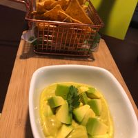 Avocado and baguette  at Mundo Verde in Medellin