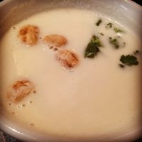 coconut soup at L'Thai Organic Restaurant - East in Tucker