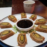 Deep fried tofu at Super Vegan - Huang Pu District in Shanghai