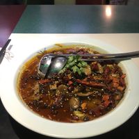 Hot and spicy vegan fish - so good!! at Super Vegan - Huang Pu District in Shanghai