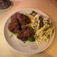 Krokante bloemkool  at Cafe De Ceuvel in Amsterdam